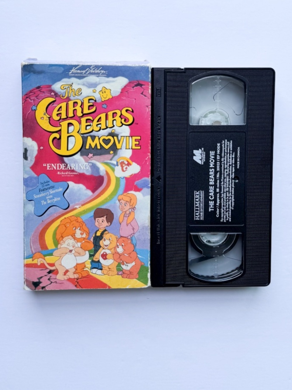 Vtg 1985 The Care Bears Movie VHS Tape Nelvana Hallmark TESTED
